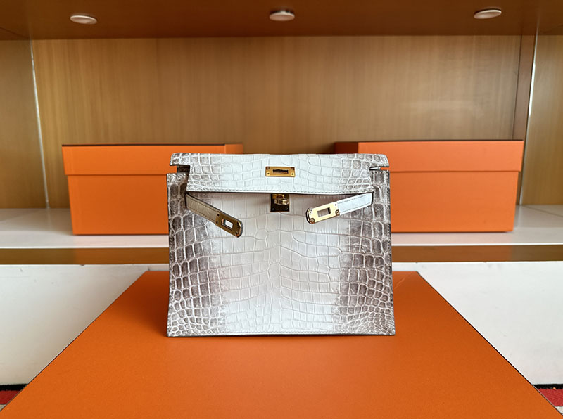 エルメスヒマラヤケリー HERMES ケリーダンス2 ヒマラヤ クロコダイル ゴールド金具 2627849 エルメス 新作バッグ - 画像 (5)
