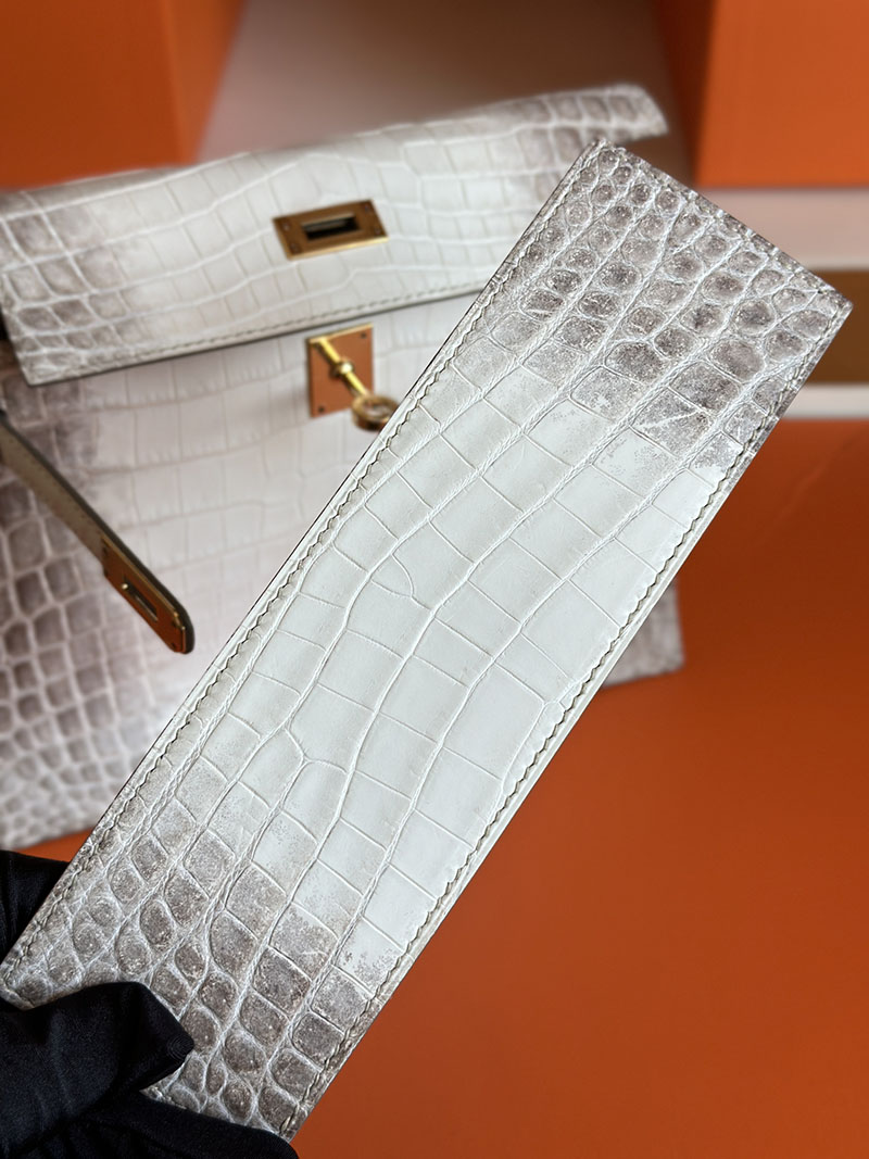 エルメスヒマラヤケリー HERMES ケリーダンス2 ヒマラヤ クロコダイル ゴールド金具 2627849 エルメス 新作バッグ - 画像 (3)