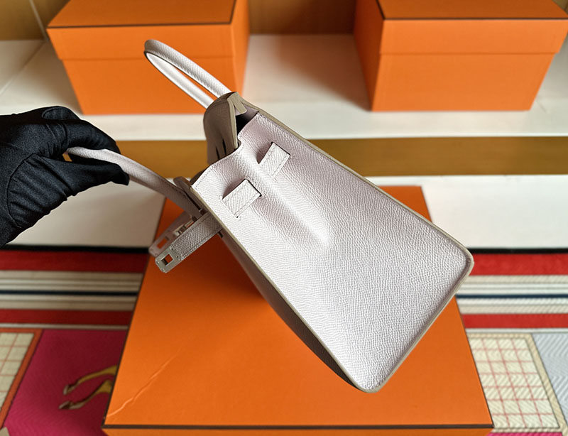 バーキン セリエ 25 定価 HERMES バーキン25 セリエ モーヴシルベストル ヴォーエプソン シルバー金具 2627857 エルメス 新作バッグ - 画像 (2)
