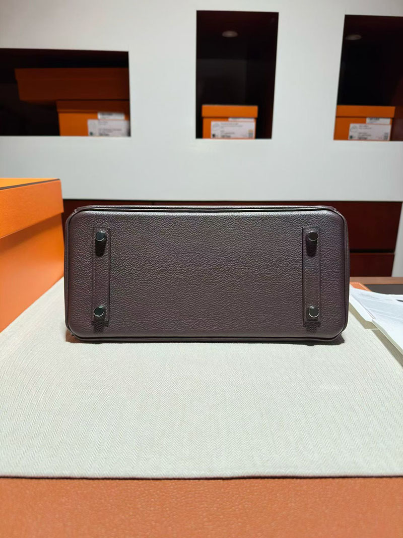ショルダーバーキン29 定価 HERMES バーキンショルダーライト 29 ルージュセリエ エバーカラー シルバー金具 2627875 エルメス 新作バッグ - 画像 (7)
