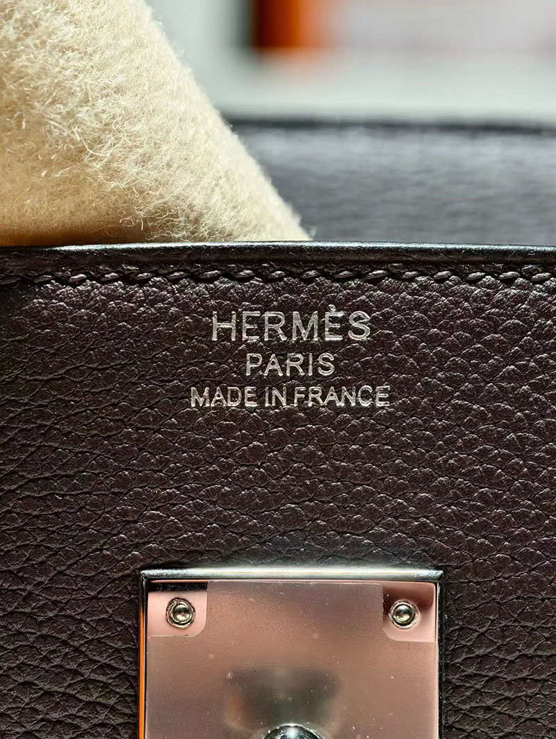 ショルダーバーキン29 定価 HERMES バーキンショルダーライト 29 ルージュセリエ エバーカラー シルバー金具 2627875 エルメス 新作バッグ - 画像 (3)