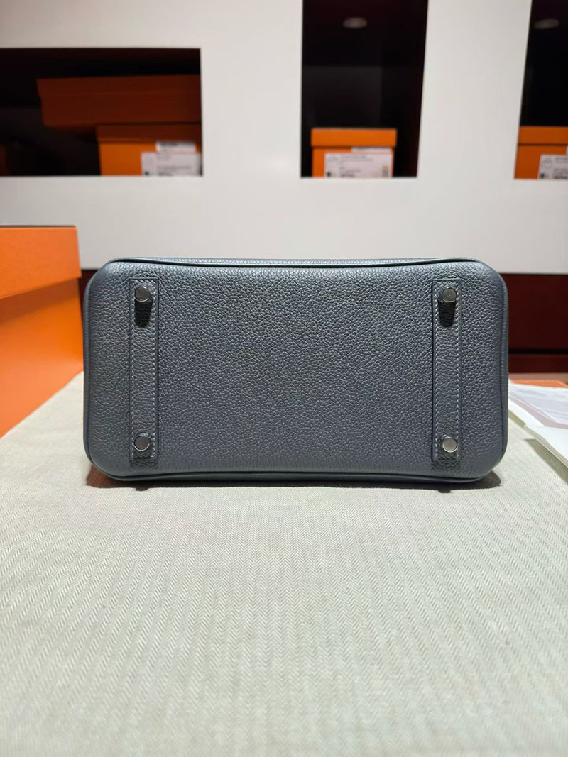 バーキン25 定価 2026 HERMES バーキン25 グラファイト トゴ シルバー金具 2627876 エルメス 新作バッグ - 画像 (4)