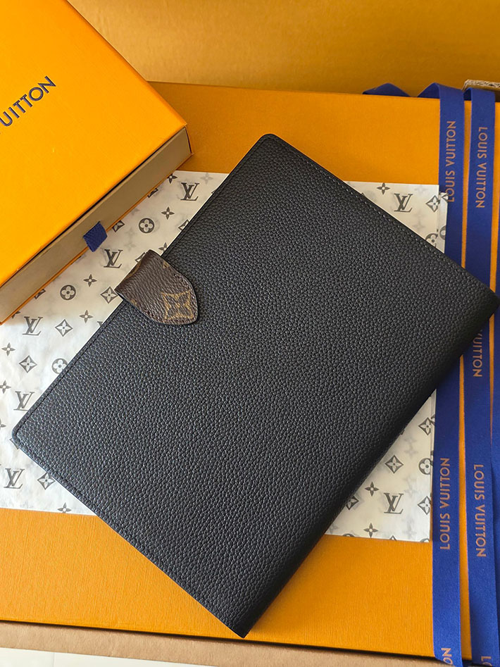 ルイヴィトン販売店舗 カードケース Louis Vuitton ノートブックカバーMM・シャルル ブラック GI1431 ルイヴィトン 手帳 人気 - 画像 (9)