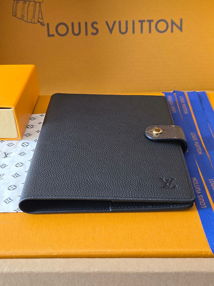 ルイヴィトン販売店舗 カードケース Louis Vuitton ノートブックカバーMM・シャルル ブラック GI1431 ルイヴィトン 手帳 人気 - 画像 (8)