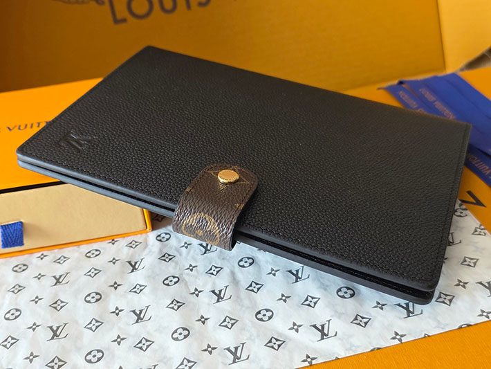 ルイヴィトン販売店舗 カードケース Louis Vuitton ノートブックカバーMM・シャルル ブラック GI1431 ルイヴィトン 手帳 人気 - 画像 (6)