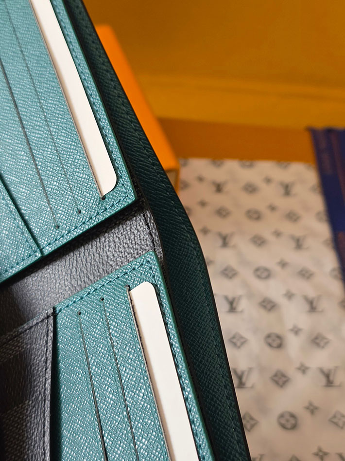 ルイヴィトン販売店舗 財布 メンズ Louis Vuitton LV ポルトフォイユ・スレンダー ブラック N40839 ルイヴィトン 財布 二つ折り 小銭入れあり - 画像 (3)