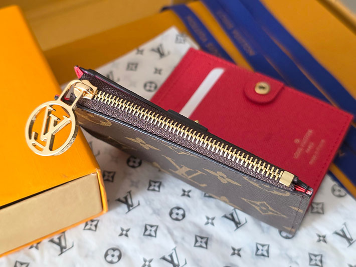 ルイヴィトン販売店舗 財布 レディース LV ポルトフォイユ・リサ モノグラム アイリス 二つ折り財布 M82415 ルイヴィトン 財布 二つ折り レディース - 画像 (3)