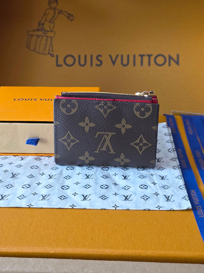 ルイヴィトン販売店舗 財布 レディース LV ポルトフォイユ・リサ モノグラム アイリス 二つ折り財布 M82415 ルイヴィトン 財布 二つ折り レディース - 画像 (11)