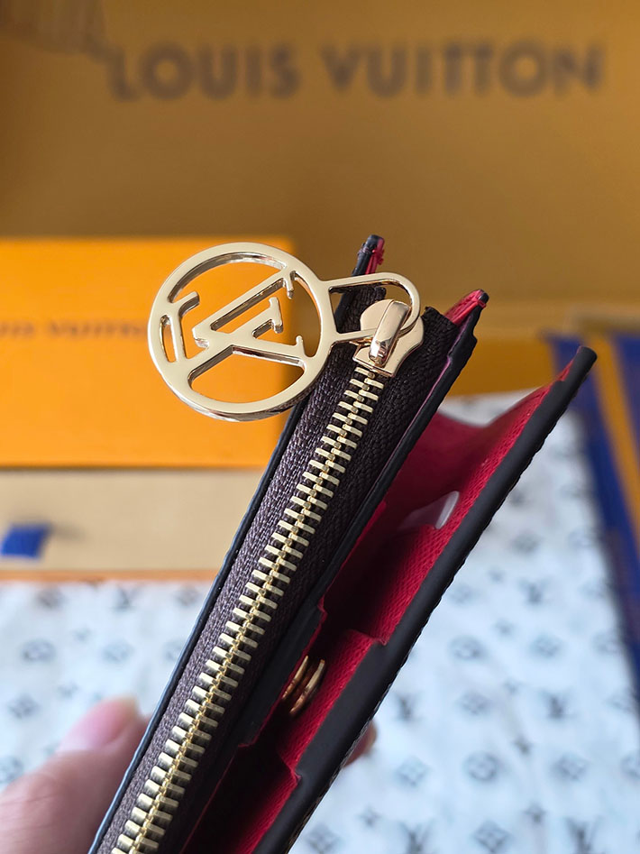 ルイヴィトン販売店舗 財布 レディース LV ポルトフォイユ・リサ モノグラム アイリス 二つ折り財布 M82415 ルイヴィトン 財布 二つ折り レディース - 画像 (10)