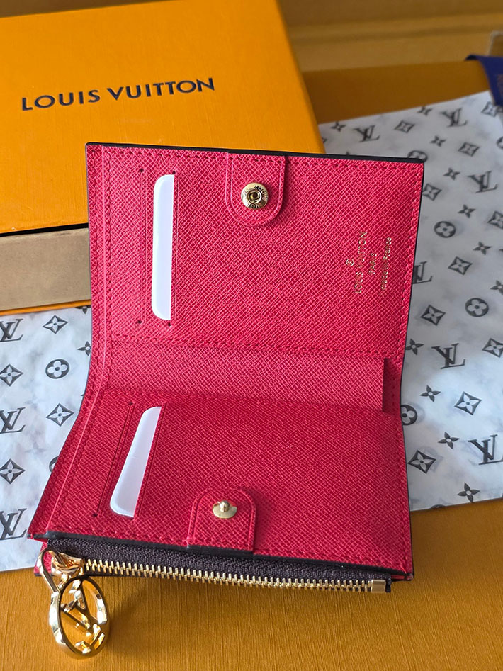 ルイヴィトン販売店舗 財布 レディース LV ポルトフォイユ・リサ モノグラム アイリス 二つ折り財布 M82415 ルイヴィトン 財布 二つ折り レディース - 画像 (7)
