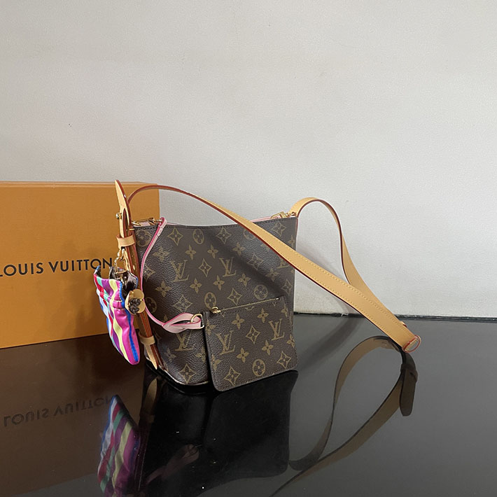 ルイヴィトン販売店舗 バッグ レディース Louis Vuitton オール・イン BB ブラウン M12925 ルイヴィトン オールイン 口コミ - 画像 (9)