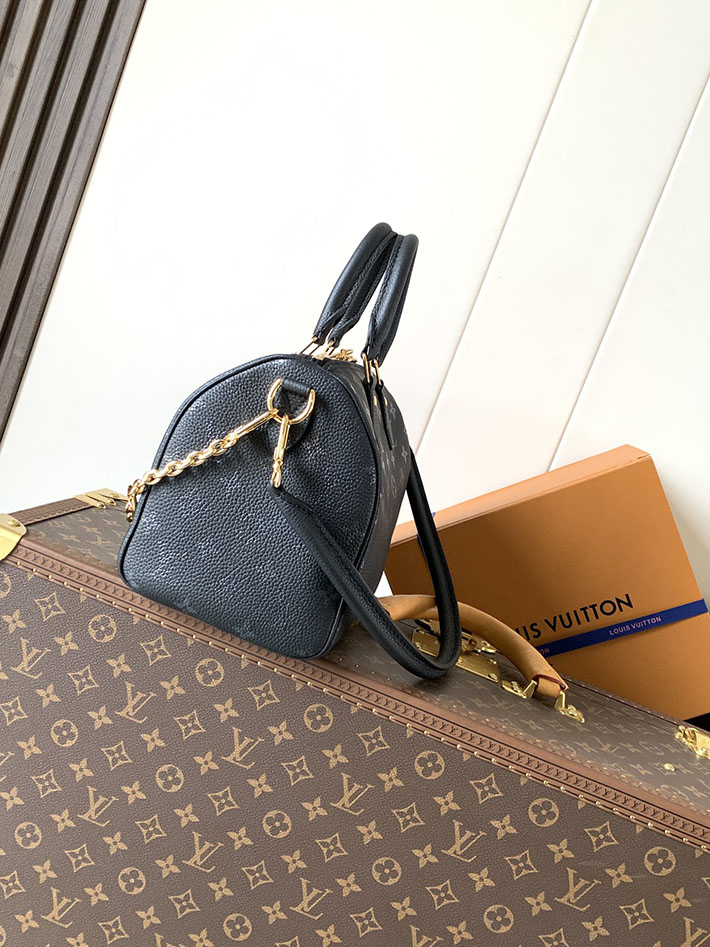 ルイヴィトン販売店舗 バッグ レディース Louis Vuitton スピーディ・バンドリエール 25 ブラック M26486 ルイヴィトン スピーディ25 人気 - 画像 (9)