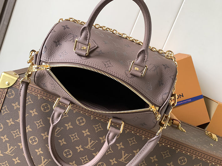 ルイヴィトン販売店舗 バッグ レディース Louis Vuitton スピーディ・バンドリエール 25 Brun M26691 ルイヴィトン スピーディ 25 値段 - 画像 (3)