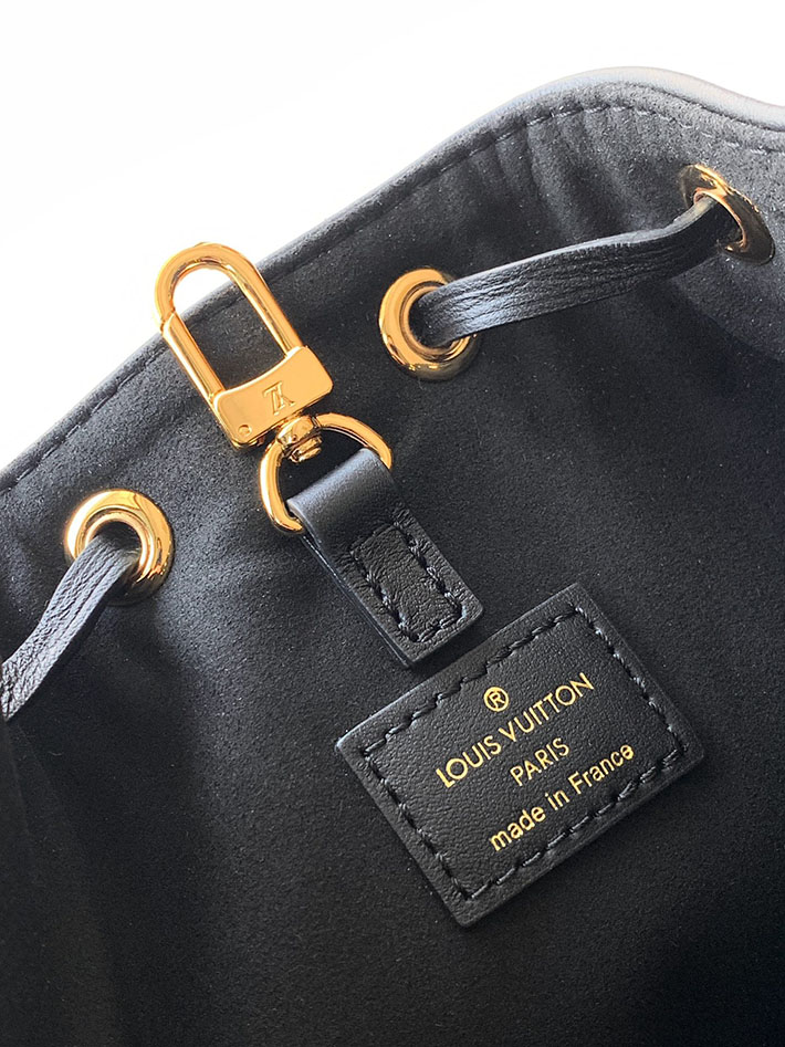 ルイヴィトン販売店舗 バッグ レディース Louis Vuitton クッサン バケット ブラック M26216 ルイヴィトン バケット バッグ - 画像 (2)