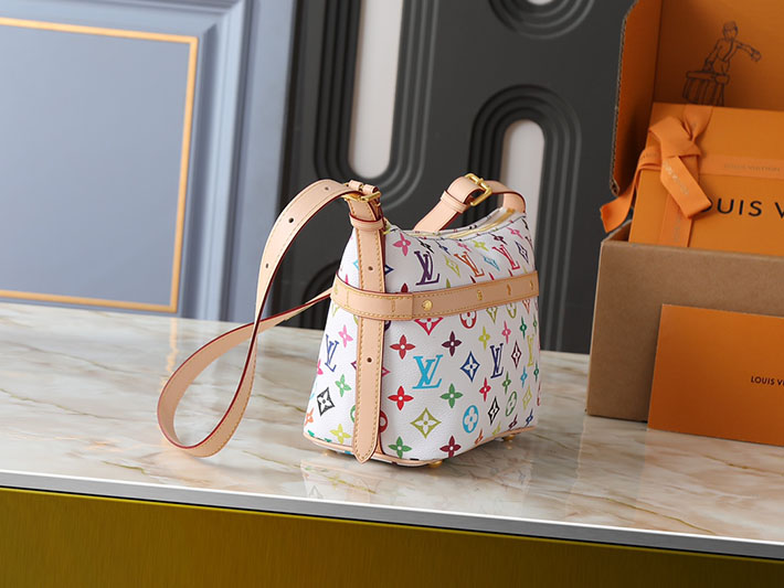 ルイヴィトン販売店舗 バッグ レディース LV × TM クルーザー・トワレバッグ マルチカラー M27900 ルイヴィトン 村上隆 仲 里依紗 - 画像 (9)