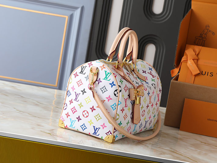 ルイヴィトン販売店舗 バッグ レディース LV × TM スピーディ・バンドリエール 25 マルチカラー M13085 ルイヴィトン マルチカラー 定価 - 画像 (9)