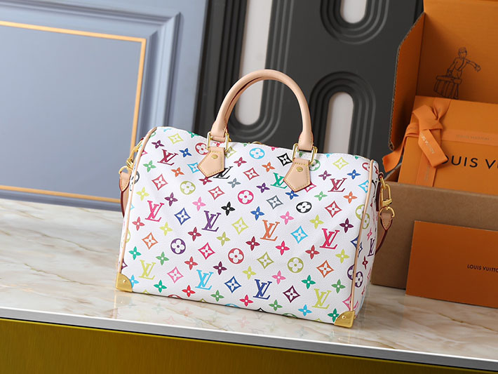 ルイヴィトン販売店舗 バッグ レディース LV × TM スピーディ・バンドリエール 25 マルチカラー M13085 ルイヴィトン マルチカラー 定価 - 画像 (8)