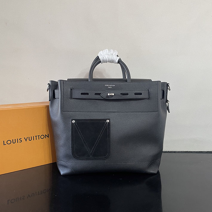 ルイヴィトン販売店舗 バッグ メンズ Louis Vuitton スティーマー 30 ノワール M27061 ルイヴィトン スティーマー メンズ - 画像 (2)
