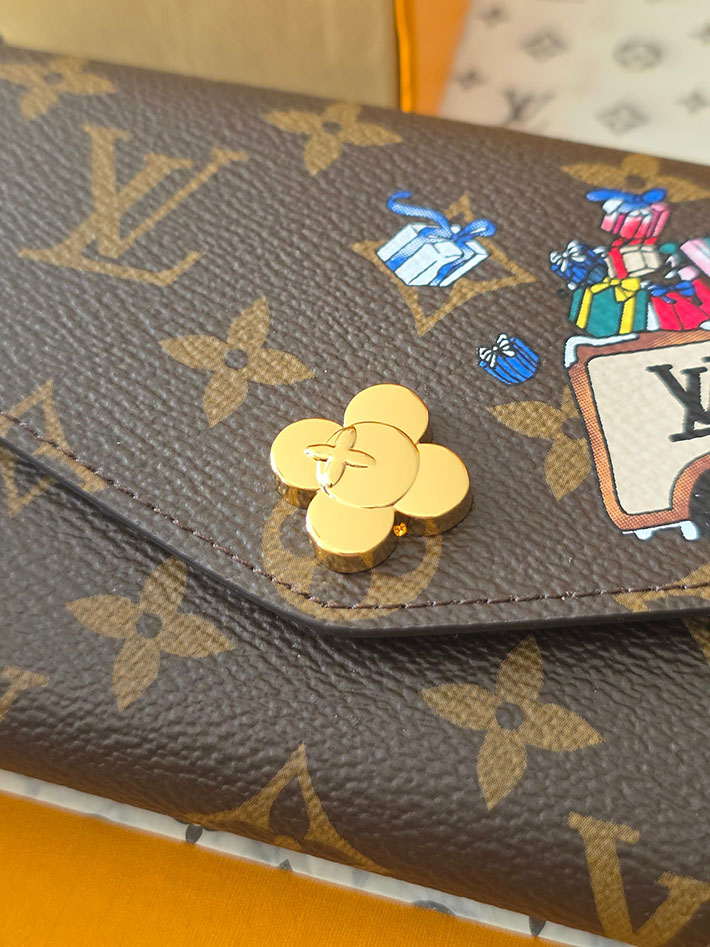 ルイヴィトン販売店舗 財布 レディース Louis Vuitton ポルトフォイユ・サラ ブラウン M15336 ルイヴィトン 長財布 人気ランキング - 画像 (8)