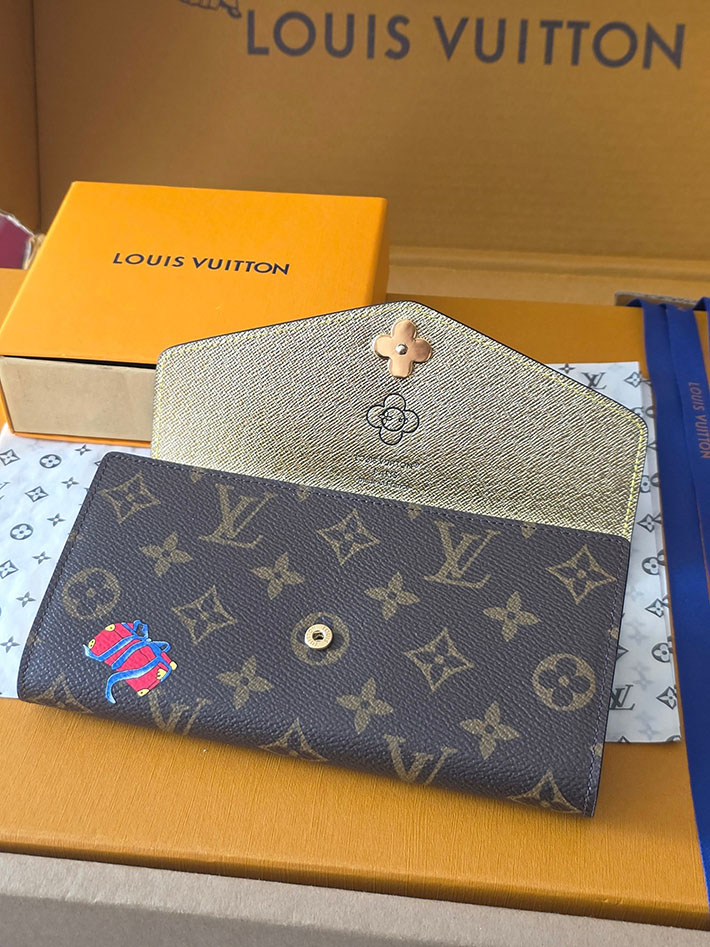 ルイヴィトン販売店舗 財布 レディース Louis Vuitton ポルトフォイユ・サラ ブラウン M15336 ルイヴィトン 長財布 人気ランキング - 画像 (6)