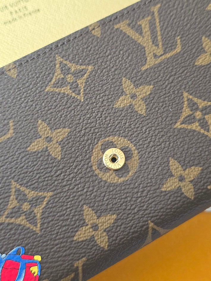 ルイヴィトン販売店舗 財布 レディース Louis Vuitton ポルトフォイユ・サラ ブラウン M15336 ルイヴィトン 長財布 人気ランキング - 画像 (4)