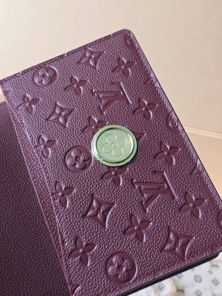 ルイヴィトン販売店舗 バッグ レディース LV ロージー ウォレット オン チェーン ワインレッド M25814 ルイヴィトン ウォレットチェーン - 画像 (6)
