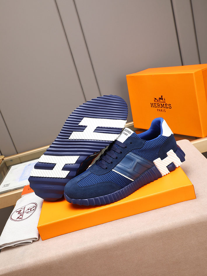 最高級エルメススーパーコピー HERMES Bouncing スニーカー メンズ バウンシング 2629002 エルメス バウンシング メッシュ - 画像 (7)