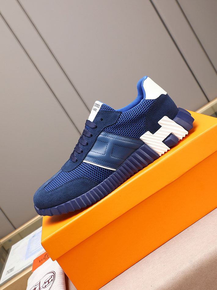 最高級エルメススーパーコピー HERMES Bouncing スニーカー メンズ バウンシング 2629002 エルメス バウンシング メッシュ - 画像 (4)
