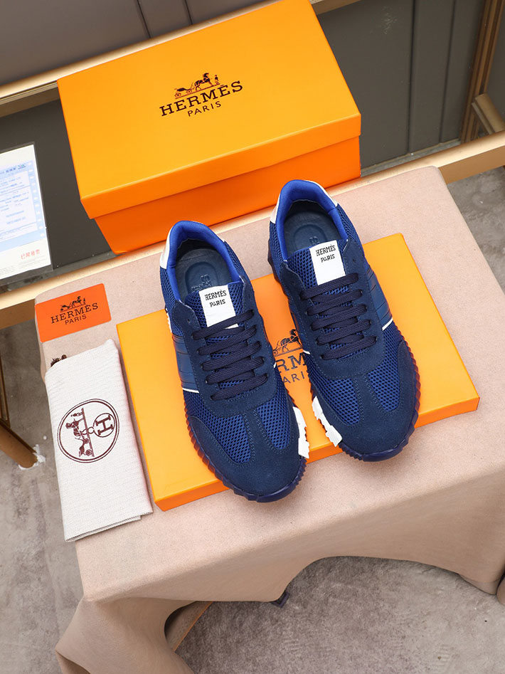 最高級エルメススーパーコピー HERMES Bouncing スニーカー メンズ バウンシング 2629002 エルメス バウンシング メッシュ - 画像 (2)