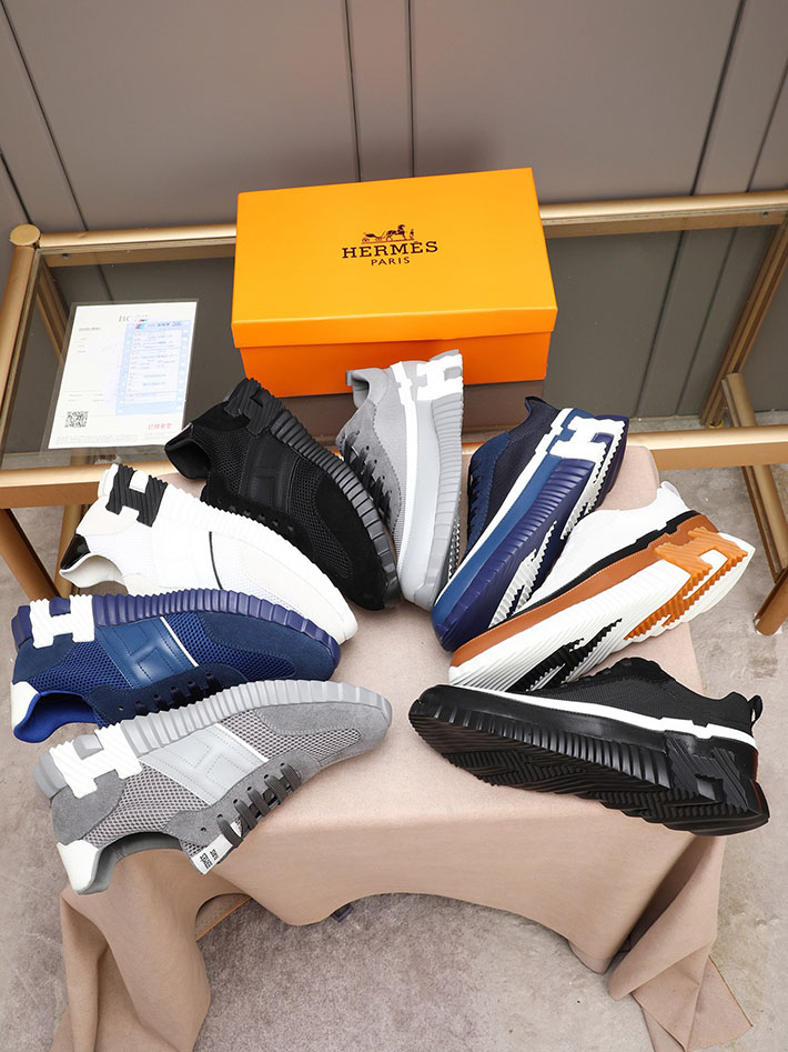 最高級エルメススーパーコピー HERMES Bouncing スニーカー メンズ バウンシング 2629006 エルメス スニーカー 新作 - 画像 (8)