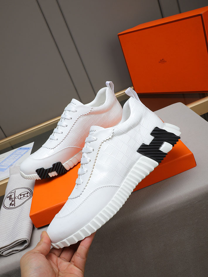 最高級エルメススーパーコピー HERMES Bouncing スニーカー メンズ バウンシング 2629008 エルメス 靴 メンズ - 画像 (3)