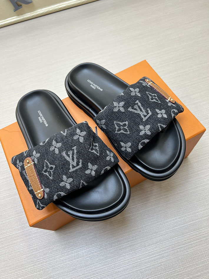 メンズ・レディース兼用 ルイヴィトン サンダル Louis Vuitton x TM プールピロー ミュール 2629014 ルイヴィトン サンダル 新作 - 画像 (9)