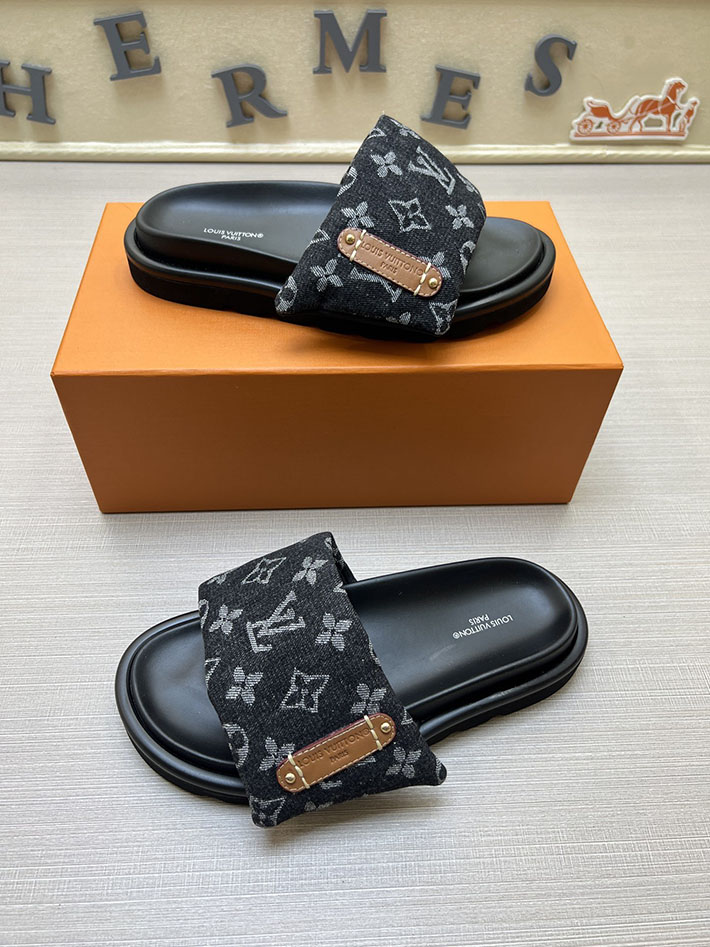 メンズ・レディース兼用 ルイヴィトン サンダル Louis Vuitton x TM プールピロー ミュール 2629014 ルイヴィトン サンダル 新作 - 画像 (8)