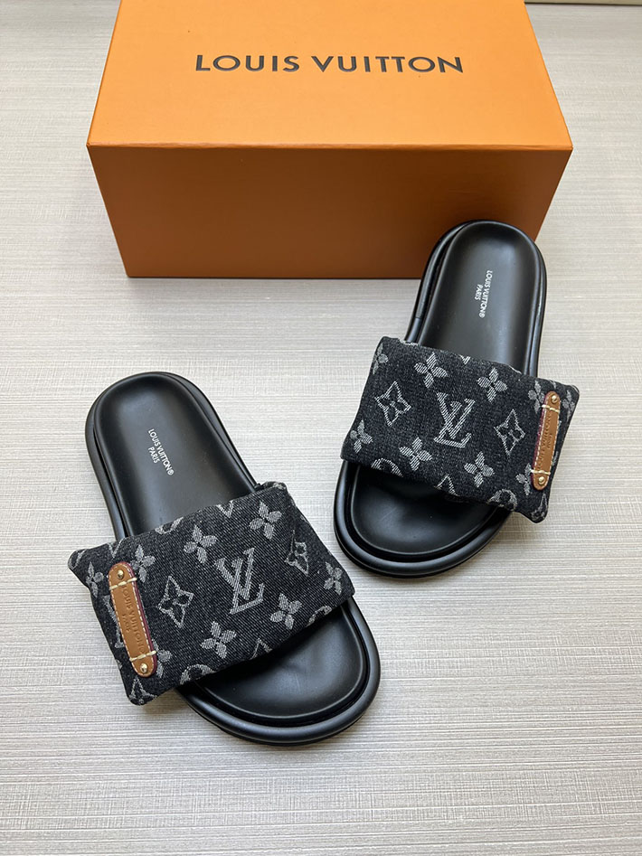 メンズ・レディース兼用 ルイヴィトン サンダル Louis Vuitton x TM プールピロー ミュール 2629014 ルイヴィトン サンダル 新作 - 画像 (2)