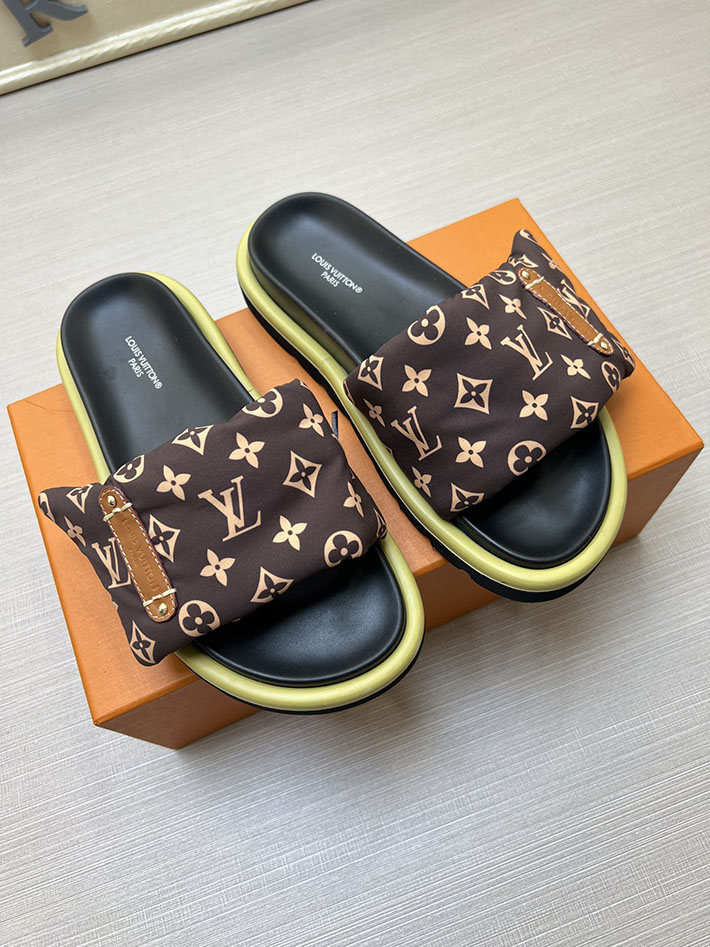 メンズ・レディース兼用 ルイヴィトン サンダル LV プールピロー・ライン ミュール モノグラム 2629021 ヴィトン 靴 レディース - 画像 (9)