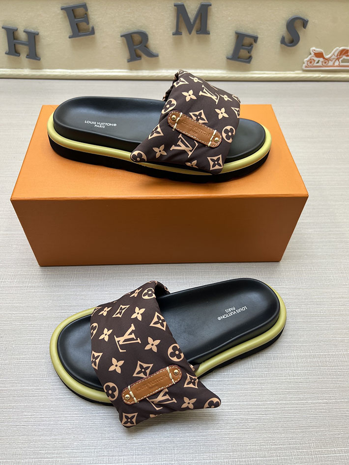 メンズ・レディース兼用 ルイヴィトン サンダル LV プールピロー・ライン ミュール モノグラム 2629021 ヴィトン 靴 レディース - 画像 (8)