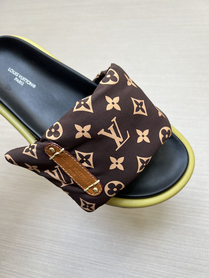 メンズ・レディース兼用 ルイヴィトン サンダル LV プールピロー・ライン ミュール モノグラム 2629021 ヴィトン 靴 レディース - 画像 (7)