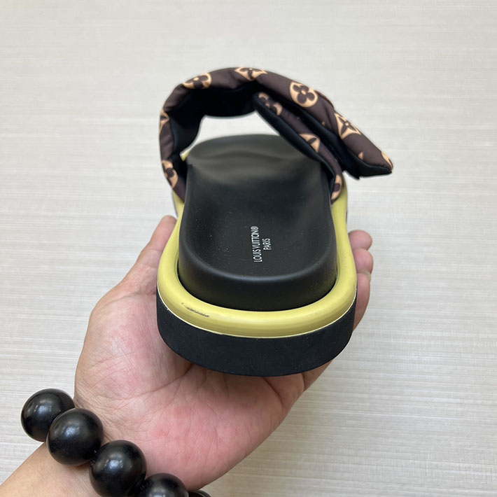 メンズ・レディース兼用 ルイヴィトン サンダル LV プールピロー・ライン ミュール モノグラム 2629021 ヴィトン 靴 レディース - 画像 (6)