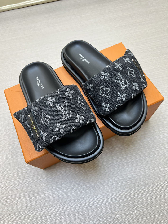 メンズ・レディース兼用 ルイヴィトン サンダル LV プールピロー・ライン ミュール モノグラム 2629023 ルイヴィトン 靴 新作 - 画像 (9)