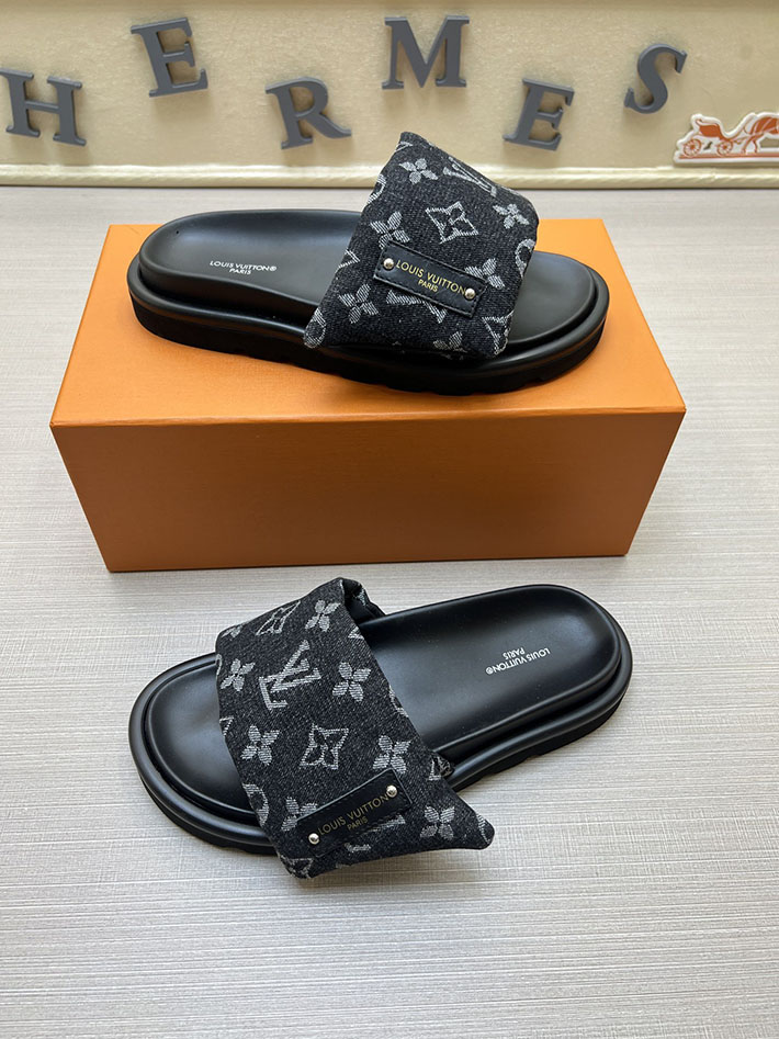 メンズ・レディース兼用 ルイヴィトン サンダル LV プールピロー・ライン ミュール モノグラム 2629023 ルイヴィトン 靴 新作 - 画像 (8)