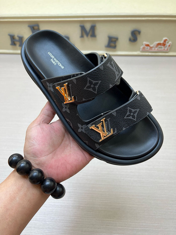 メンズ・レディース兼用 ルイヴィトン LV ボンディア ミュール サンダル キャットグラム 靴 2629027 ヴィトン 靴 メンズ - 画像 (3)