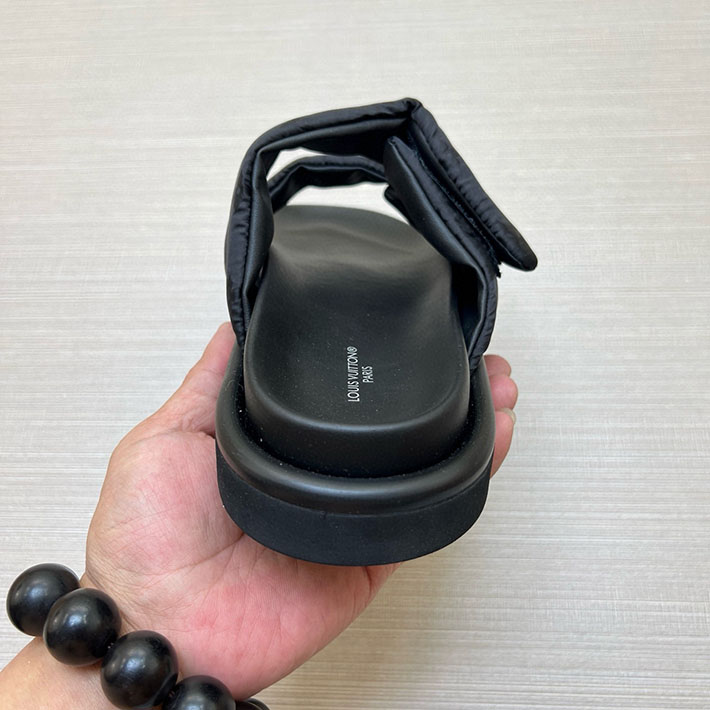 メンズ・レディース兼用 ルイヴィトン LV ボンディア サンダル デニム プールピロー ミュール 2629035 ルイヴィトン サンダル 新作 - 画像 (6)
