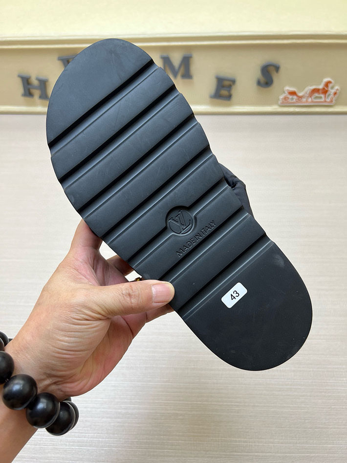 メンズ・レディース兼用 ルイヴィトン LV ボンディア サンダル デニム プールピロー ミュール 2629035 ルイヴィトン サンダル 新作 - 画像 (4)