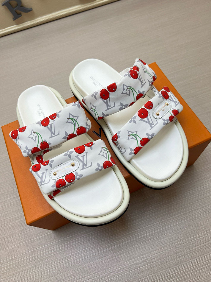 メンズ・レディース兼用 ルイヴィトン LV ボンディア サンダル デニム プールピロー ミュール 2629038 ルイヴィトン 靴 新作 - 画像 (8)
