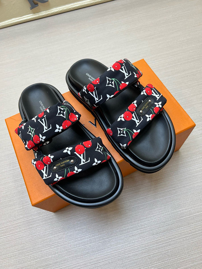 メンズ・レディース兼用 ルイヴィトン LV ボンディア サンダル デニム プールピロー ミュール 2629039 ルイヴィトン 靴 値段 - 画像 (9)