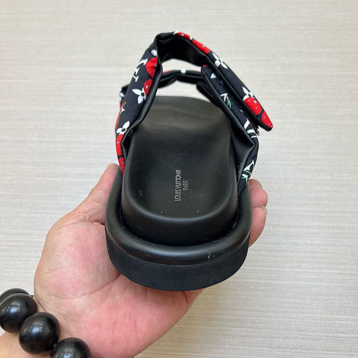 メンズ・レディース兼用 ルイヴィトン LV ボンディア サンダル デニム プールピロー ミュール 2629039 ルイヴィトン 靴 値段 - 画像 (6)