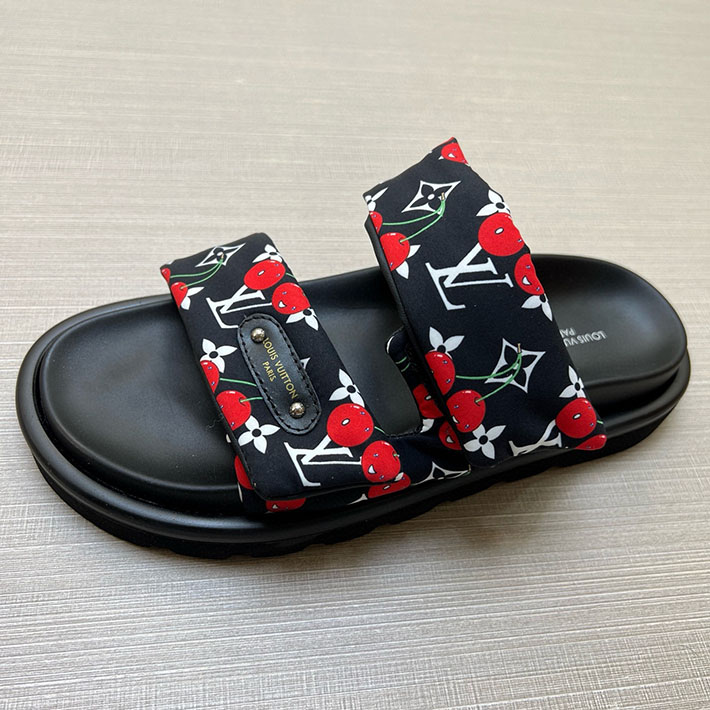 メンズ・レディース兼用 ルイヴィトン LV ボンディア サンダル デニム プールピロー ミュール 2629039 ルイヴィトン 靴 値段 - 画像 (5)