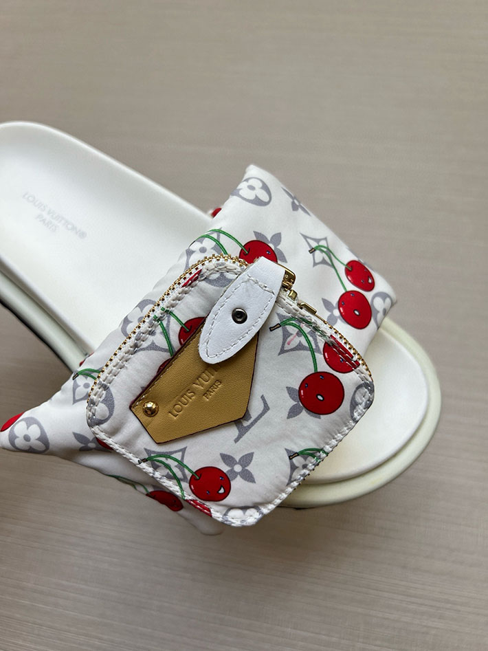 メンズ・レディース兼用 ルイヴィトン Louis Vuitton × 村上隆 サンダル LVリミックス 2629042 ルイヴィトンレディースサンダル - 画像 (7)