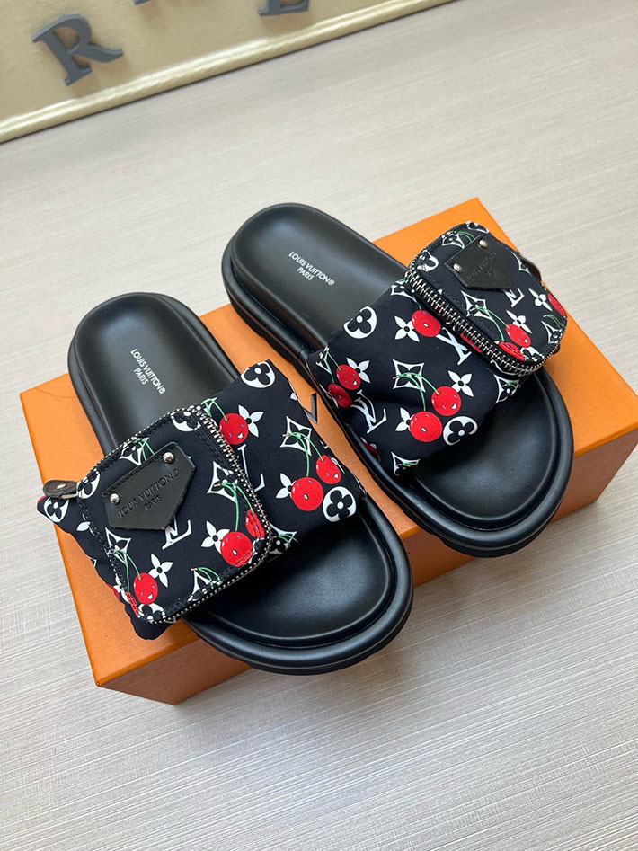 メンズ・レディース兼用 ルイヴィトン Louis Vuitton × 村上隆 サンダル LVリミックス 2629047 ヴィトン サンダル モノグラム - 画像 (9)