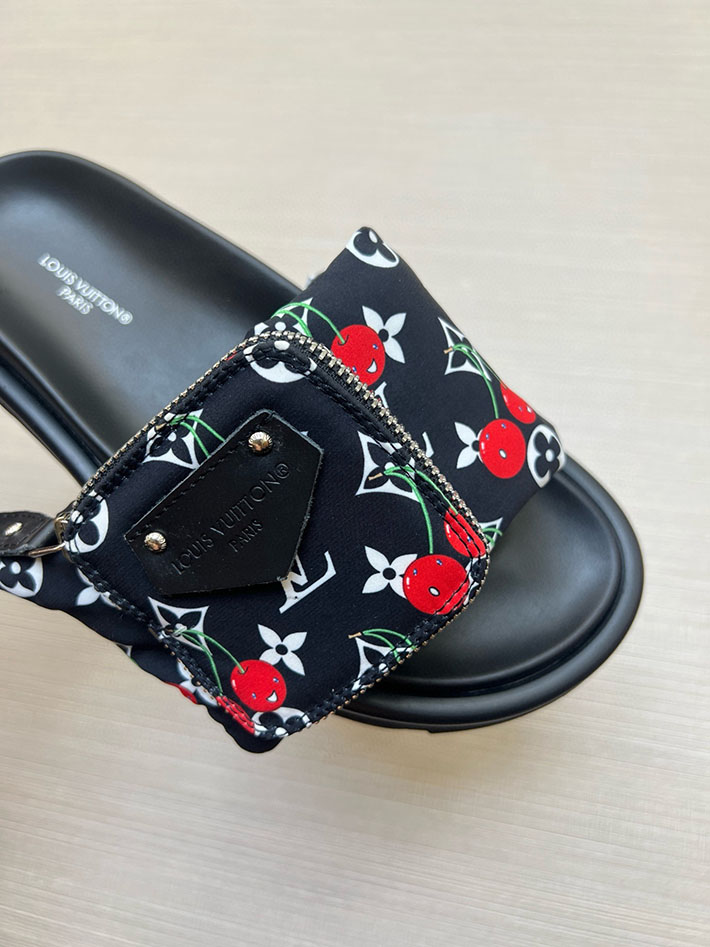 メンズ・レディース兼用 ルイヴィトン Louis Vuitton × 村上隆 サンダル LVリミックス 2629047 ヴィトン サンダル モノグラム - 画像 (7)